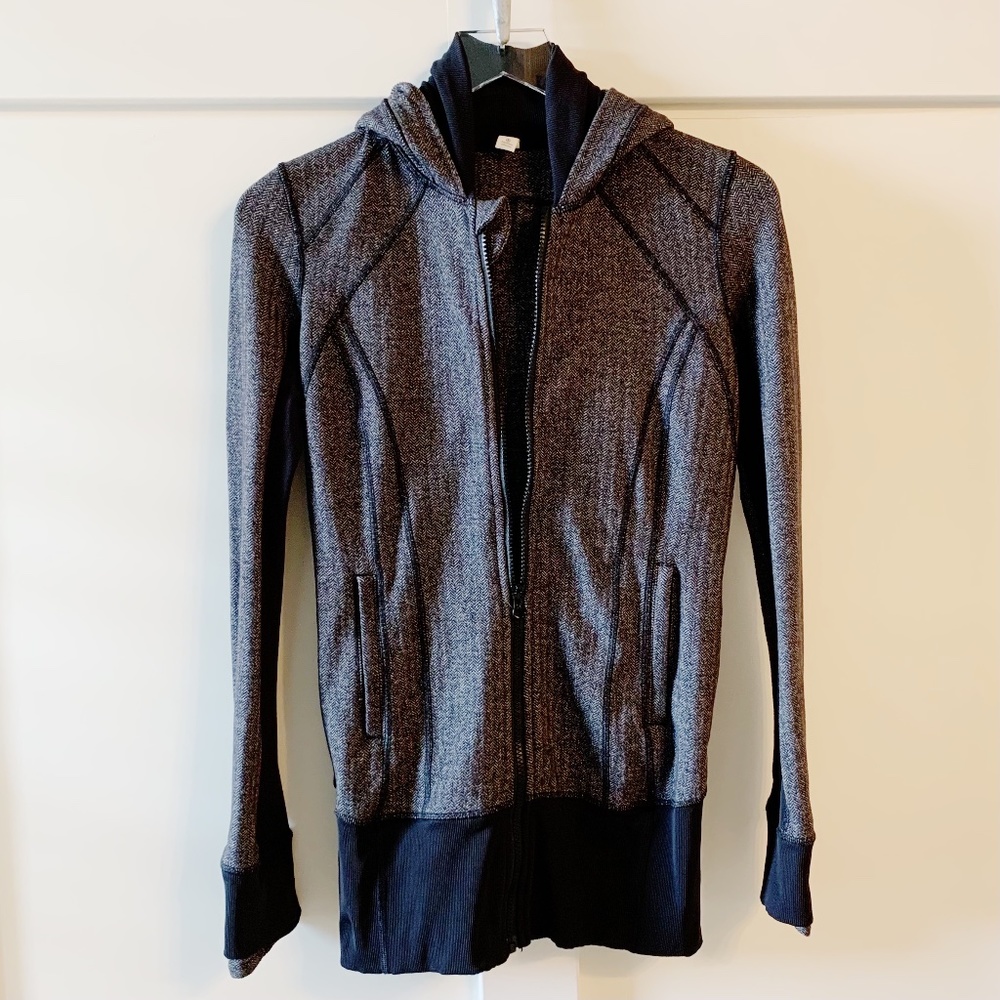 Lululemon Daily Practice LS Full Zip Jacket size 6